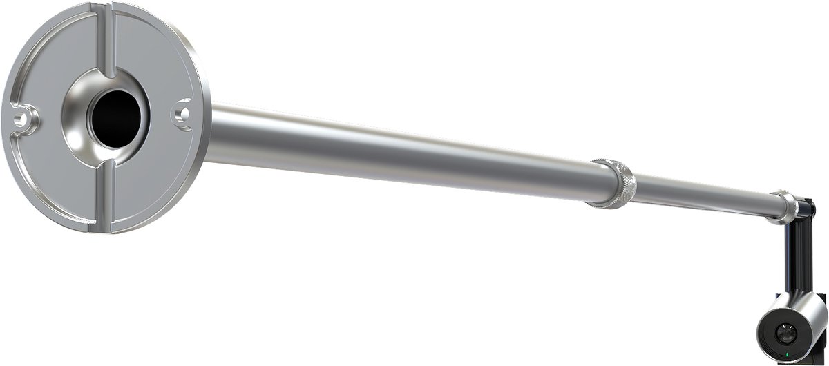 Yealink UVC30 CONTENTCAMKIT webcam USB 2.0 Zwart, Roestvrijstaal