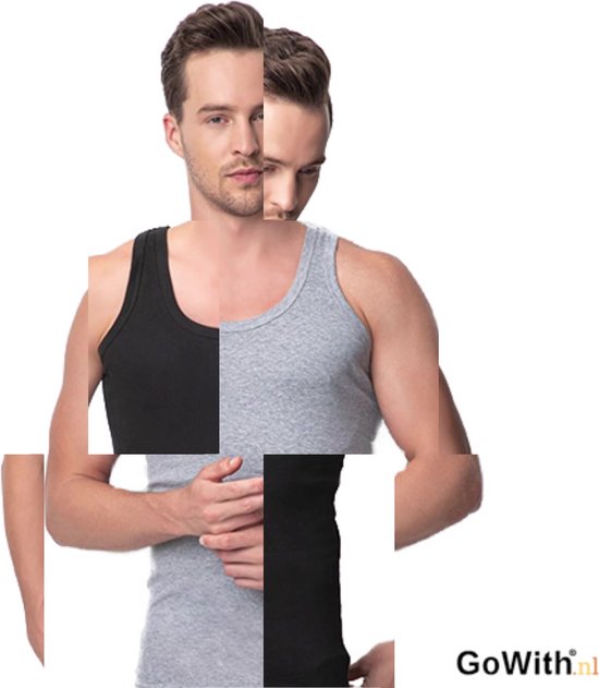 Débardeur homme Ceceba col rond (pack de 1) - blanc - Taille : XL