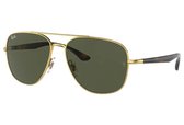 Ray Ban - Zonnebril - RB3683 001/31 - Arista - Green G15 - 56MM