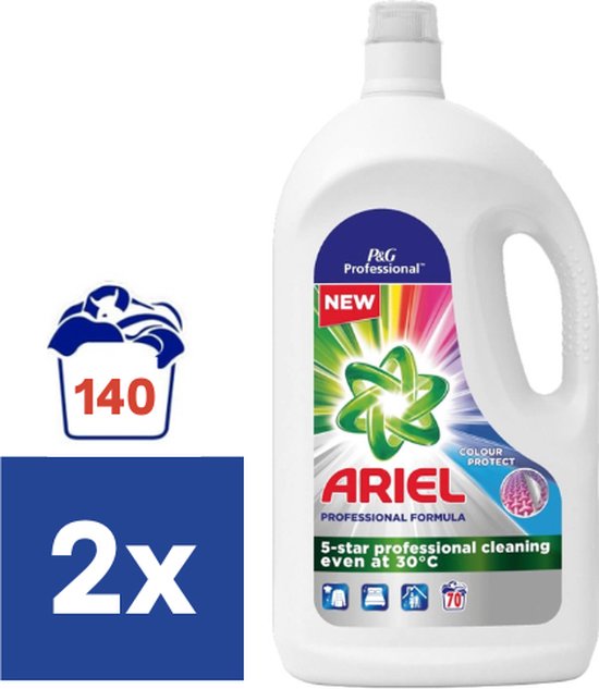 Ariel Professional Vloeibaar wasmiddel - Color 2 x 3.85l (140 wasbeurten)