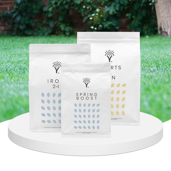 MOOWY Gazon Verticuteer Kit voor 50m² Gazon - Makkelijke Alles-in-1 Kit