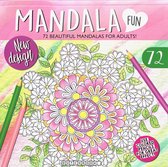 Mandala kleurboek voor Volwassenen met 72 kleurplaten - geschikt voor kleurpotloden en kleurstiften