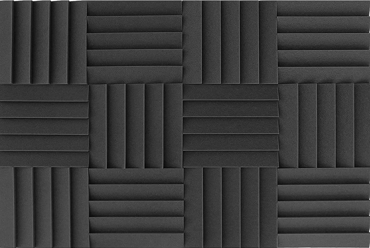 Geluidsisolatieplaten - Foam-Isolatieplaten-– Akoestische Panelen – Geluidsdemper – Studioschuim –– Acoustic Foam Panels