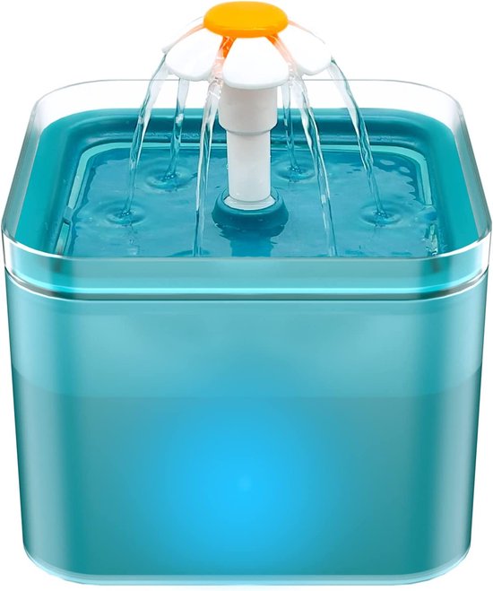 Fontaine à Eau Automatique Pour Chat 2,2L - Silencieuse, Triple Filtre, Acier Inoxydable - 6