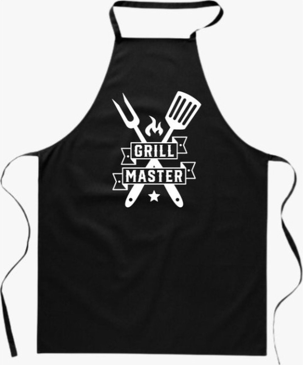 LBM Grill Master, kookschort - keukenschorten - zwart