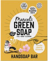 Marcel's Green Soap Handzeep Bar Vanille & Cherry Blossom 90 gr