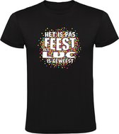 Ce n'est pas la fête tant que Luc n'a pas été T-shirt homme | chemise | Noir