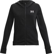 Under Armour Rival Fleece LU FZ Hoodie Meisjes Sportvest - Maat XS