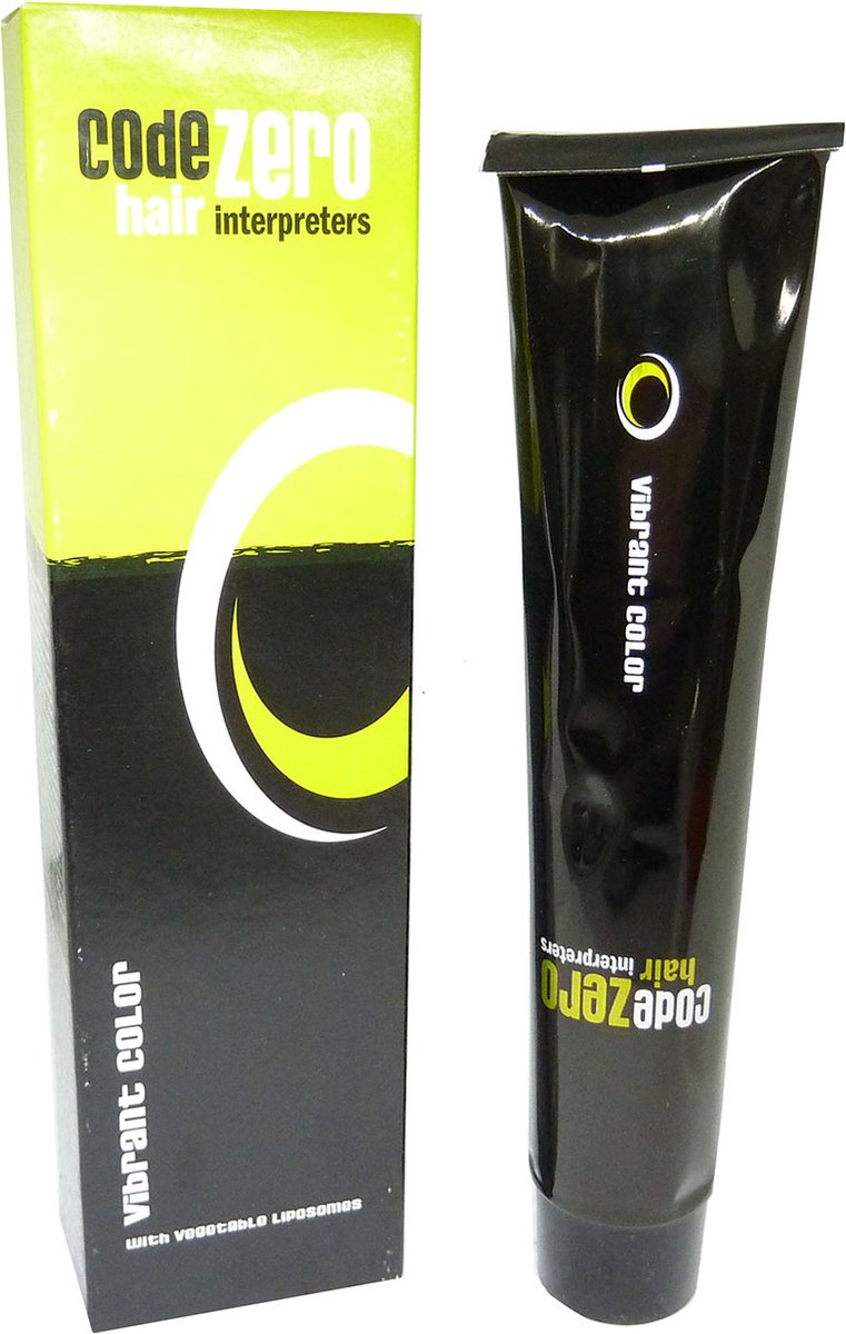 Code Zero Vibrant Color Haarkleuring Creme Permanent 100ml - 08.43 Light Copper Golden Blonde / Hellkupfer Goldblond