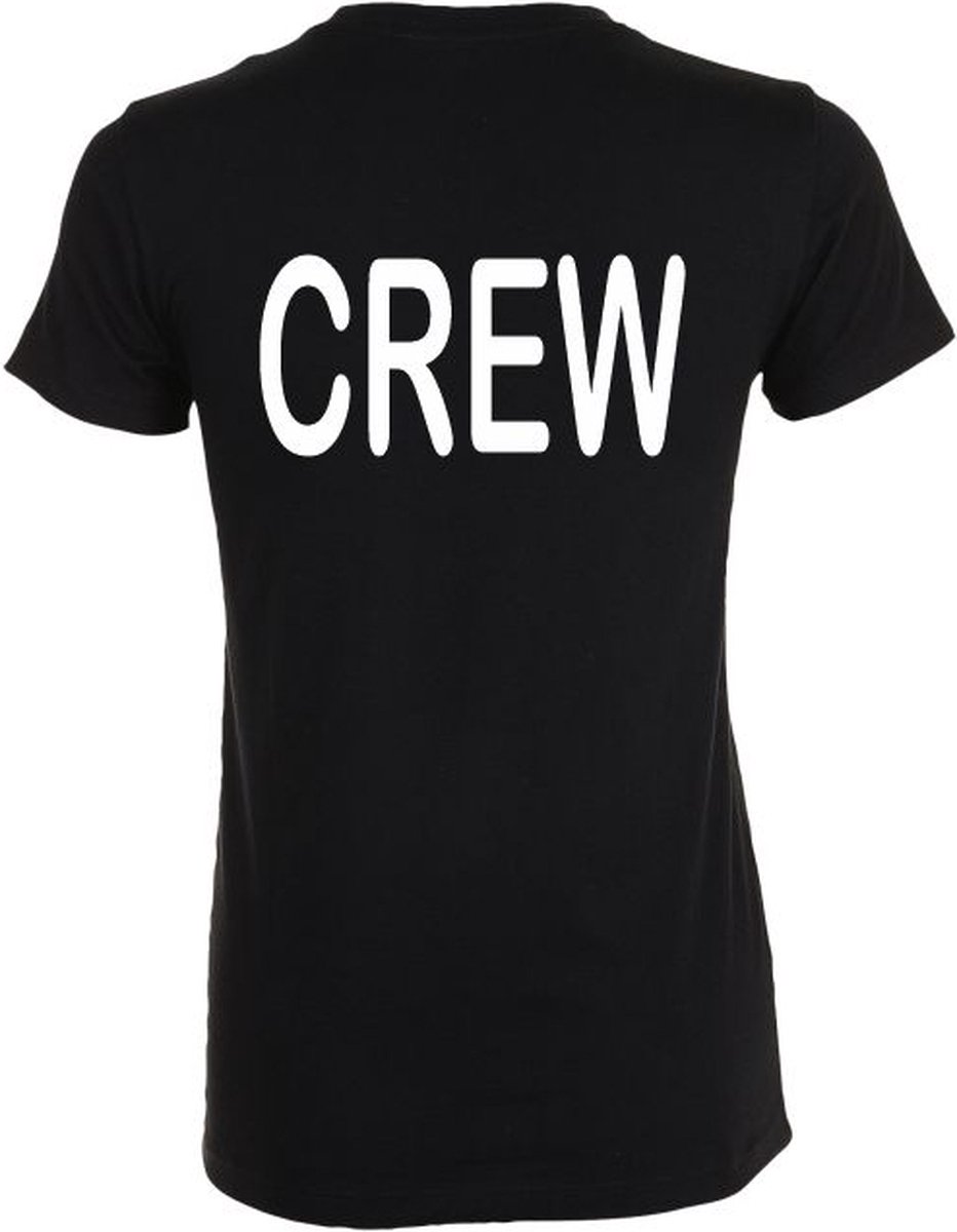 EIZOOK T-Shirt Dames Zwart CREW XX-Large -Evenementen - Personeel -Festival