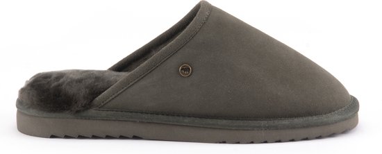 Warmbat Classic Unisex Sloffen - Olive - Maat 42 | bol.com