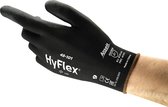 HyFlex® 48-101 - Werkhandschoen, DIY, Comfort en bescherming, M, Zwart, 12 paar
