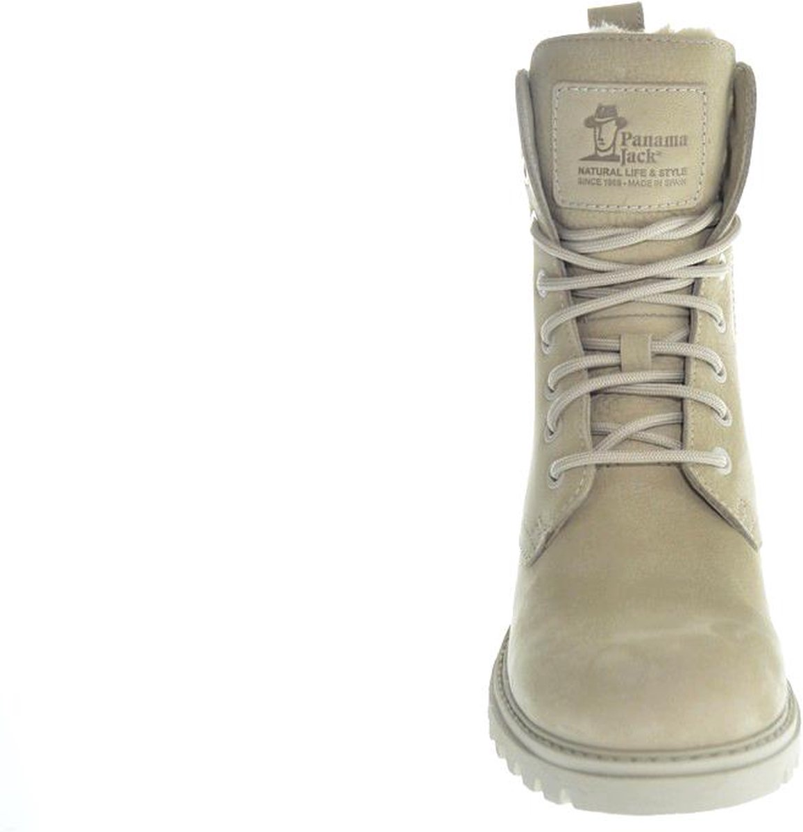 Panama Jack FRISIA B8 Volwassenen VeterlaarzenHalfhoge schoenen Kleur Wit/beige...