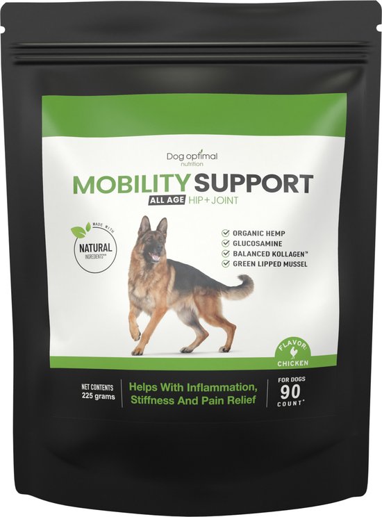 toeter soep Behandeling Dog Optimal Gewricht supplement 90 stuks - Mobility - Glucosamine hond -  Artrose -... | bol.com