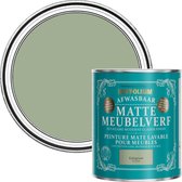 Peinture pour meubles lavable mate verte Rust-Oleum - Vert kaki 750 ml