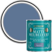 Rust-Oleum Blauw Afwasbaar Matte Meubelverf - Blauwe Rivier 750ml