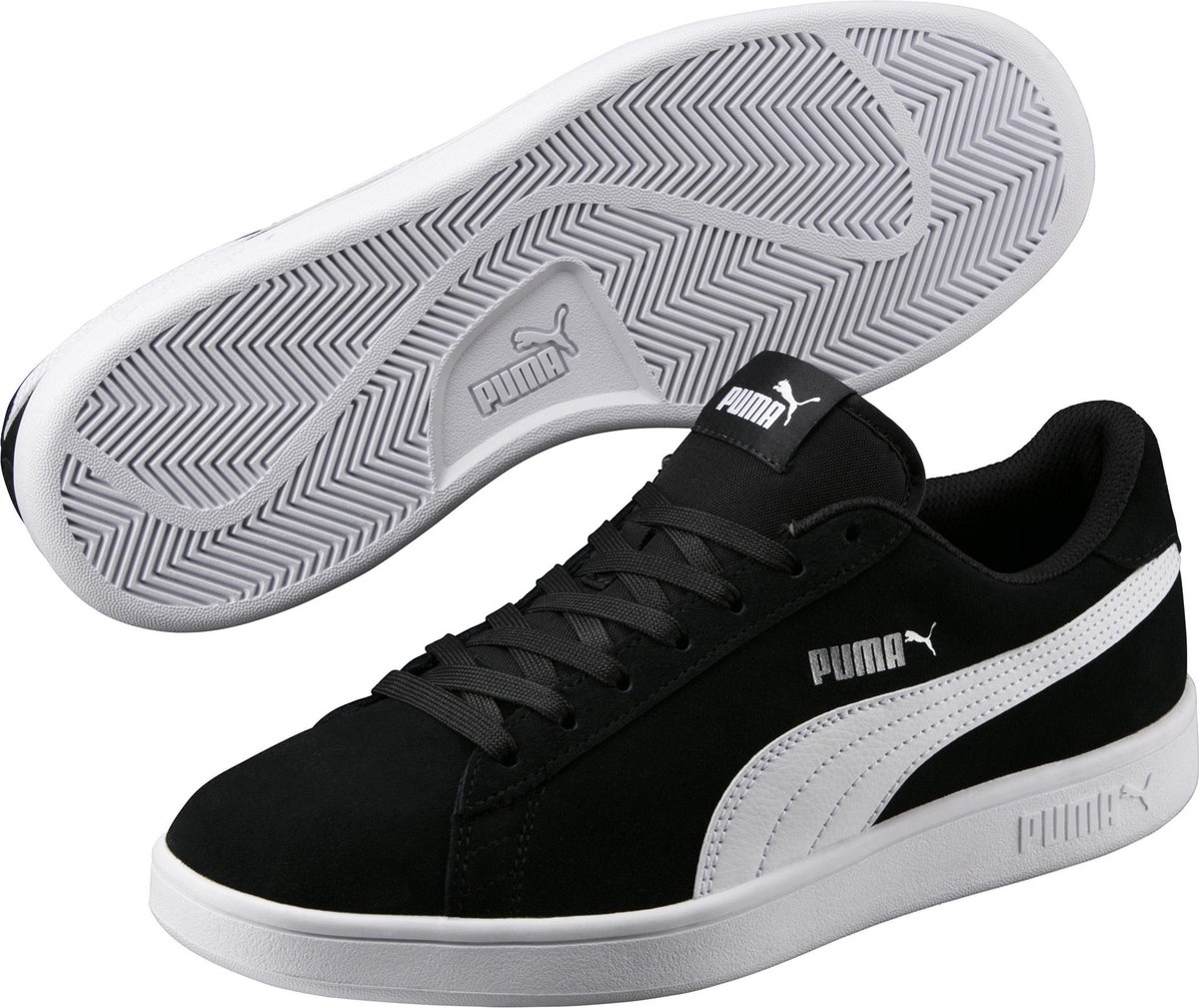 Puma Smash V2 Sneakers Zilver