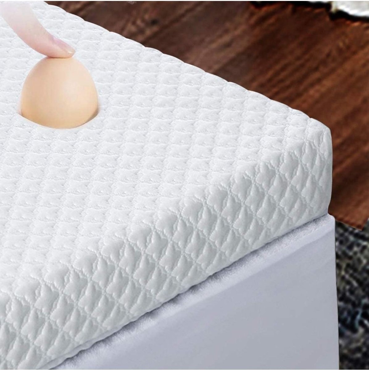 Topmatras - Topper -Topdek - Bamboo Gel Hybrid Traagschuim 180x190 9 cm dik