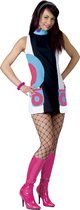 Verkleedkleding | Sixties Dress | Maat 44 - 46 | Volwassenen | Vrouwen | Carnavalskleding