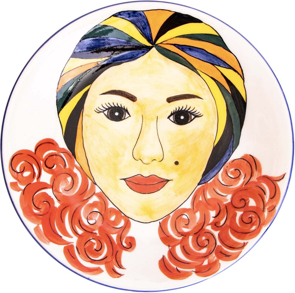Return to Sender Braziliaanse 'Women of the world' bord, 22 cm