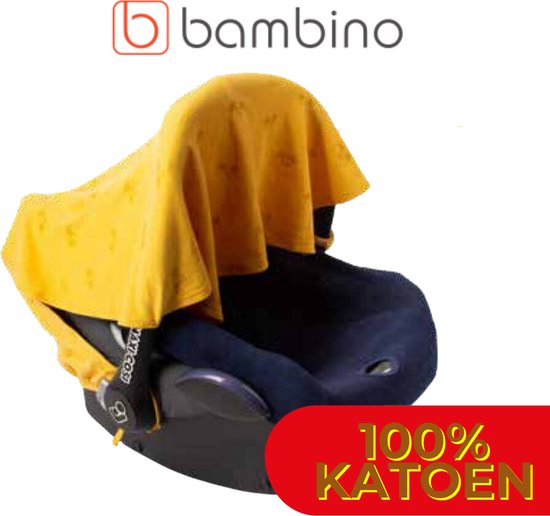 Gloed Vormen Maar Bambino Baby Autostoeltje Zonnekap - Universeel - Palms | bol.com
