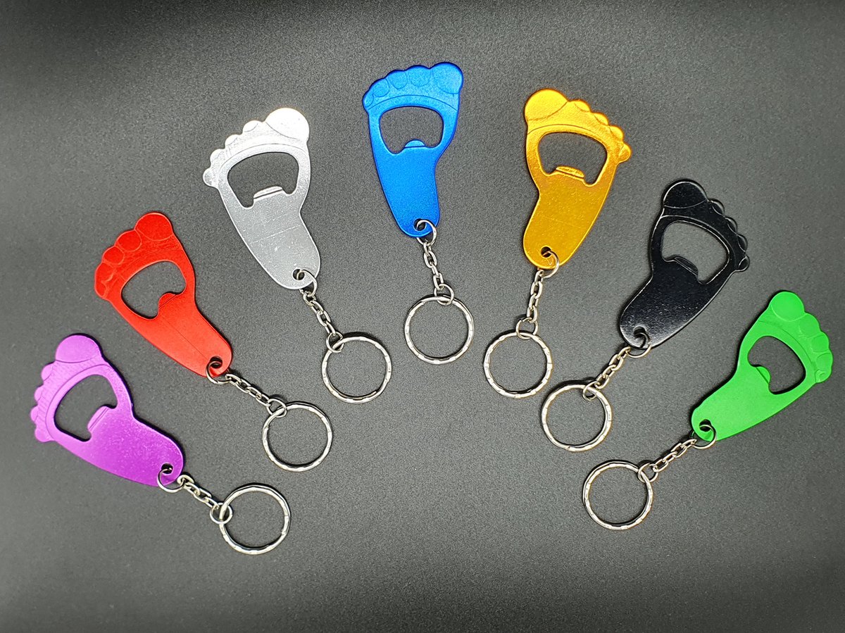 5 stuks flesopener sleutelhanger, kleine bieropener, mini-sleutelhanger, flesopener voor dagelijks gebruik, flesopener, sleutelhanger, zaksleutelhanger voor pub, barmannen, bar, flesopener