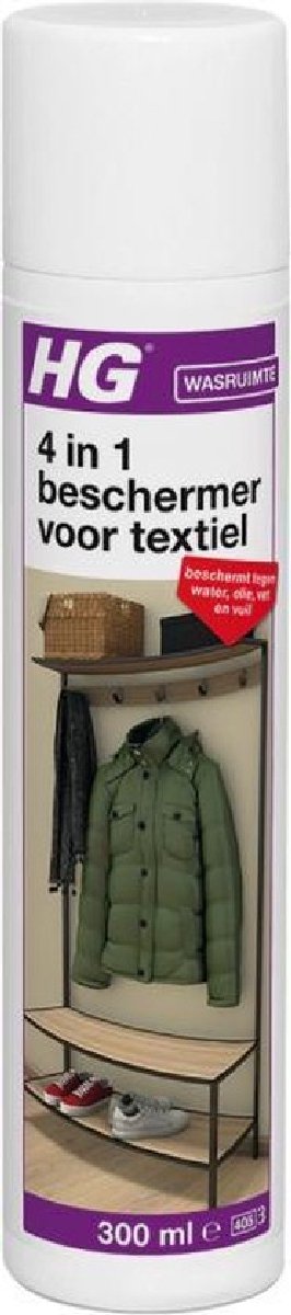 Goedkoopste HG 4 in 1 beschermer voor textiel - 300ml - doeltreffend - sterke waterafstotende werking