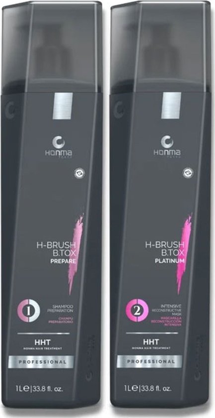 Honma Tokyo H-Brush B.tox Platinum 2x1000ml | bol.com