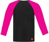 Shirt zwart fuchsia