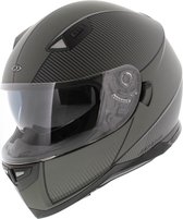 Casque intégral Jopa Sonic gris noir mat avec visière solaire M 56-57 cm casque scooter casque moto