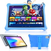 Lopup® Kindertablet - tablet - 10.1 inch - 64GB - Android 11 - RAM 4GB - 5000MAH - Ouderlijk toezicht - Beschermhoes - Uitgebreide NL handleiding - Grijs
