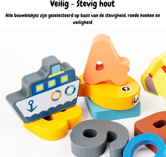 Thumbnail van een extra afbeelding van het spel Wisely® - Montessori Speelgoed Set – Educatief Speelgoed – Smartgames voor kinderen – Stimuleert Ontwikkeling Kinderen – Speelgoed Jongens en Meisjes – Babyspeelgoed - Ontwikkelingsspeelgoed