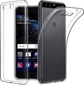 HB Hoesje Geschikt voor Huawei P10 - Siliconen Back Cover - Transparant