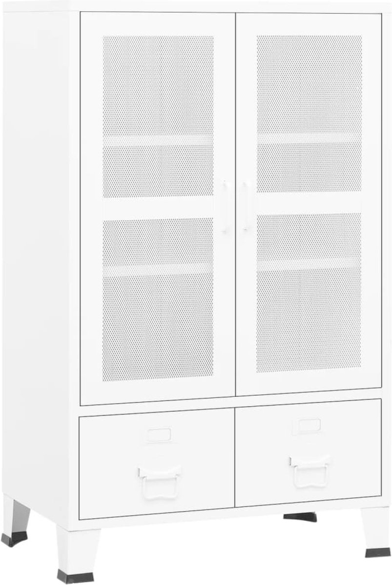 WerkaPro 9673 – opbergkast – 54 x 40 x 29 cm – wit – 2 deuren – levering in set