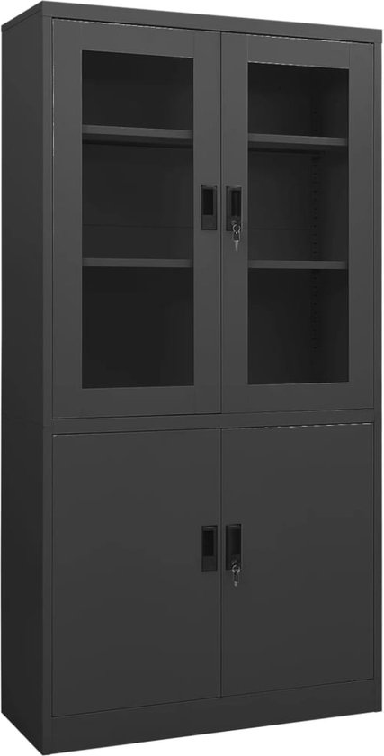 Lot De 2 étagères Métalliques Thomas - 90x40x180cm - Charge Max 875kg - 5 Tablettes Réglables 175kg - Argenté