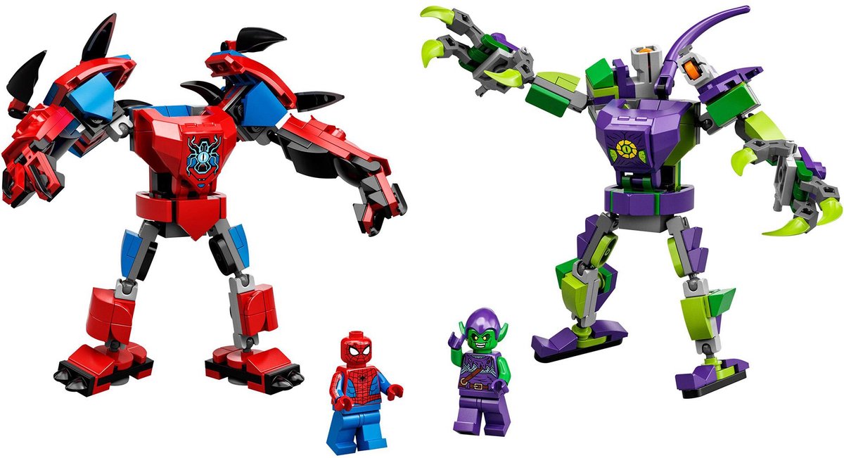 Lego Marvel 76219 Spiderman & Green Goblin mechagevecht — afbeelding 2