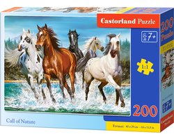 Castorland Call of Nature – Puzzel – 200 stukjes – Natuur – Premium kwaliteit