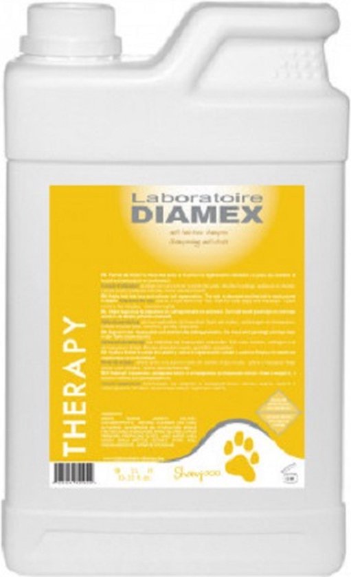 Foto: Diamex therapy hondenshampoo tegen haaruitval 1 8 1l