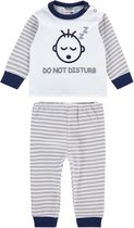 Beeren Bodywear Do Not Disturb Grijs  Baby Pyjama 24-421 Maat 98/104