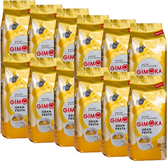 Gimoka Gran Festa - koffiebonen - 12 x 1 kilo