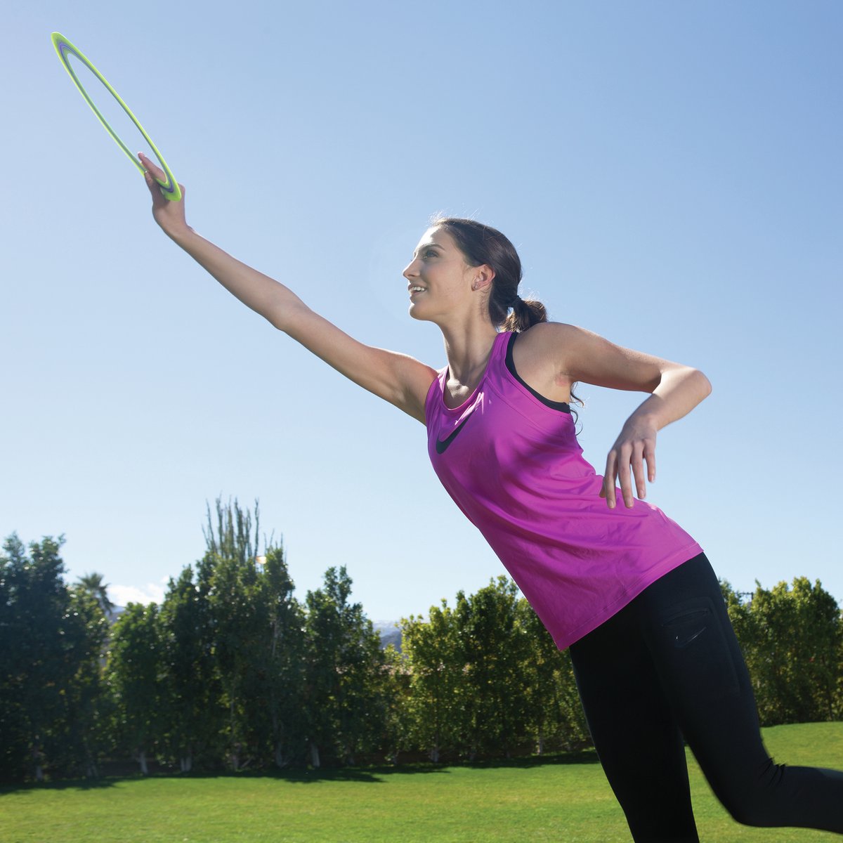 Aerobie Frisbee Pro Ring 33 Cm roze