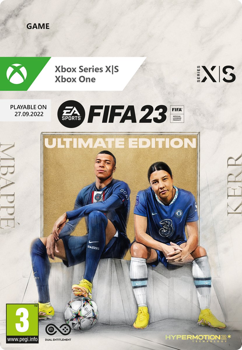 FIFA 23 - Ultimate Edition - Xbox Series X/S & Xbox One Download - Niet beschikbaar in België - Electronic Arts
