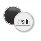 Button Met Magneet 58 MM - Justin - NIET VOOR KLEDING