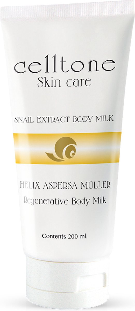 Celltone Slakkenslijmcrème Bodymilk - 100 ML - Anti rimpel - Littekencrème - Slakkencrème voor acne puistjes rimpels - Acneverzorging - Slakken serum gel voor vrouwen mannen tieners - escargot cream - Huidverzorging - Slakken Extract Snailcare
