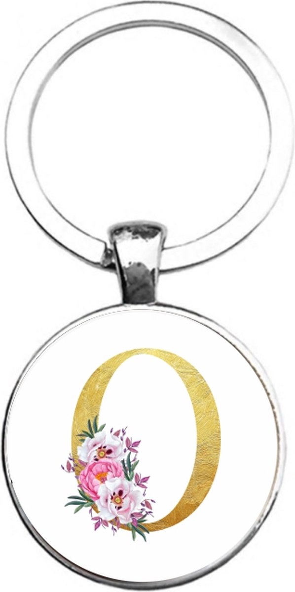 Sleutelhanger Glas - O