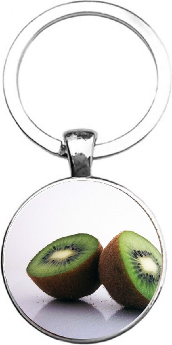 Sleutelhanger Glas - Kiwi