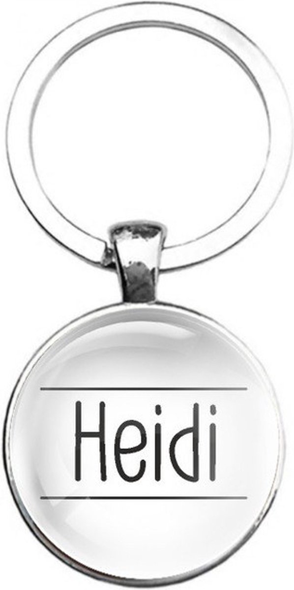 Sleutelhanger Glas - Heidi