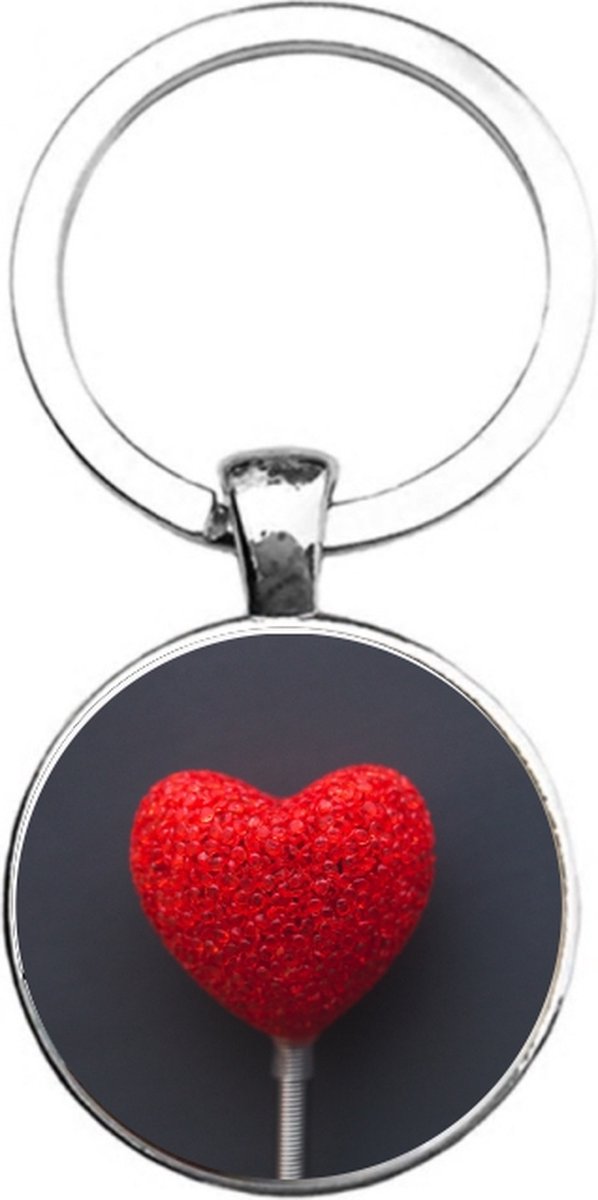 Sleutelhanger Glas - Liefde