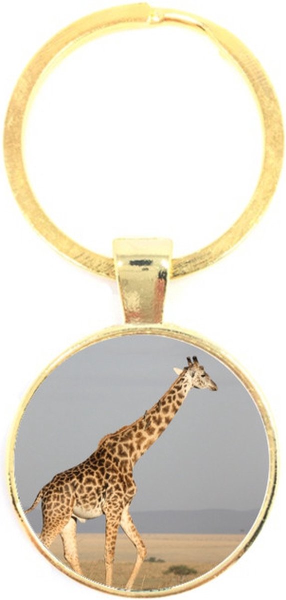 Sleutelhanger Glas - Giraffe