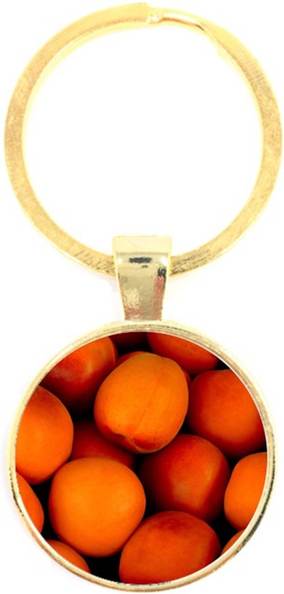 Sleutelhanger Glas - Pruimen